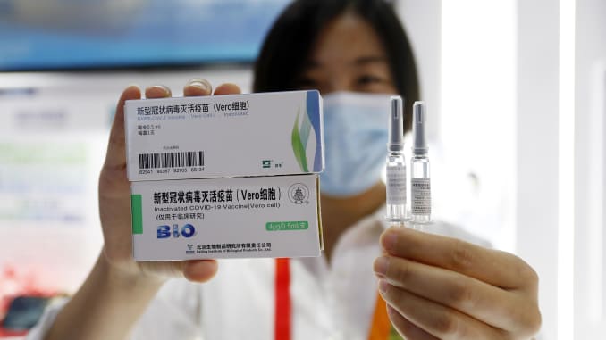 Concerns of Taiwanese think tank on China's vaccine diplomacy
