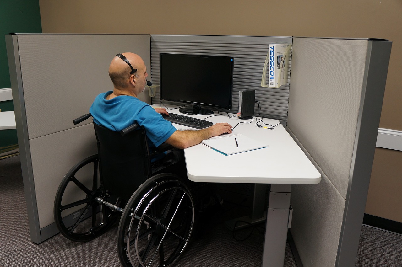 Think Tank Study Unveils Disturbing Insecurity Among Disabled Workers; Image by Richard (Dick) Kaufman