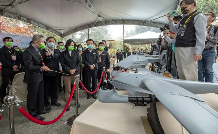Think Tank Analysis Taiwan's Ambitious Plan to Close the Drone Gap with China, Photo by TAIWAN PRESIDENTIAL OFFICE