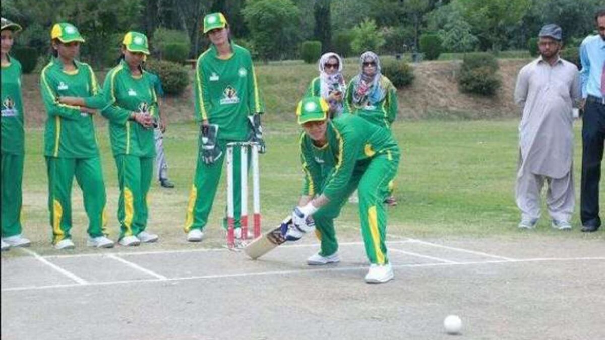 Australia's Aid Blind Women's Cricket Scores Big in Pakistan, Photo APP