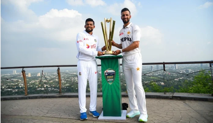 Cricket: Pakistan and Bangladesh Battle Through the Rain, Photo PCB