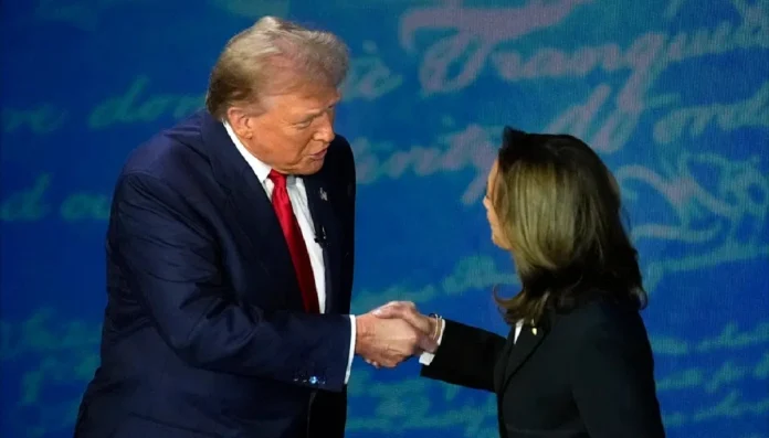 Why European Media Backs Kamala and Turns Against Trump,Photo-Screan-Grab-Debate-2024