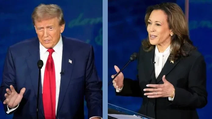 Trump Attacks, Harris Defends Highlights from the First Debate,Photo Screengrab Trump Attacks, Harris Defends Highlights from the First Debate,Photo Screengrab
