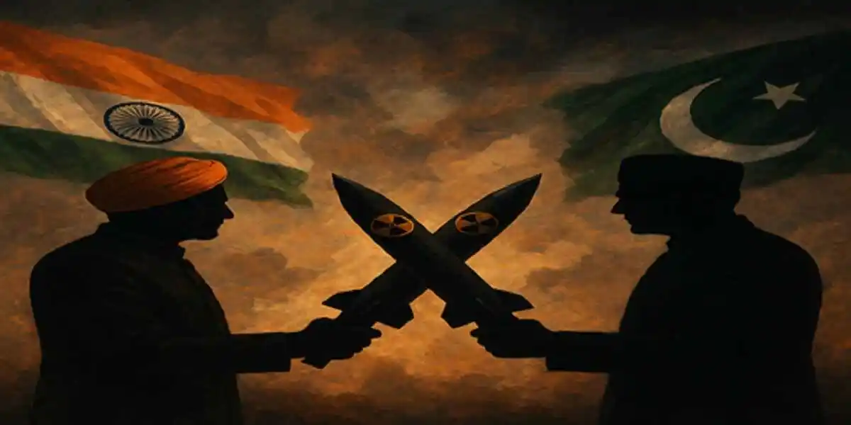 Breaking the Waters Modi’s Regional Gambit, Unravelling of South Asian Equilibrium, Photo AI illustration by Saeed Ahmed Breaking the Waters Modi’s Regional Gambit, Unravelling of South Asian Equilibrium, Photo AI illustration by Saeed Ahmed