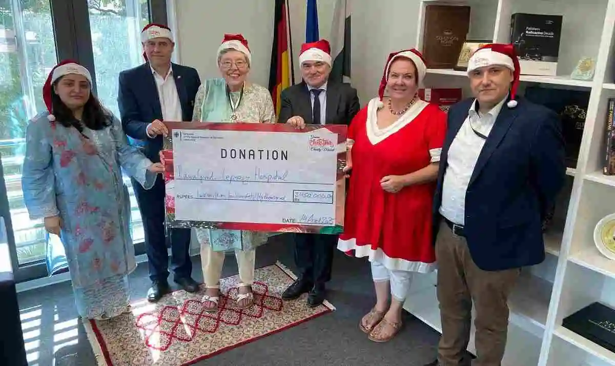 German Embassy Donates PKR 3.2 Million to Local Charities, Photo German Embassy Islamabad German Embassy Donates PKR 3.2 Million to Local Charities, Photo German Embassy Islamabad