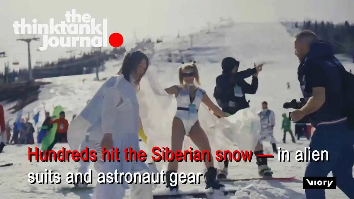 Skiers Turn Astronauts at Siberia’s GrelkaFest