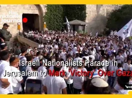 Israeli Nationalists Parade in Jerusalem to Mark ‘Victory’ Over Gaza