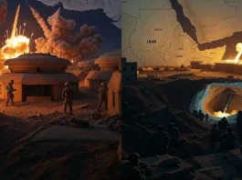 After Iran Strikes Will Tehran’s Revenge Hit US Bases or Homeland, Photo AI Genrated