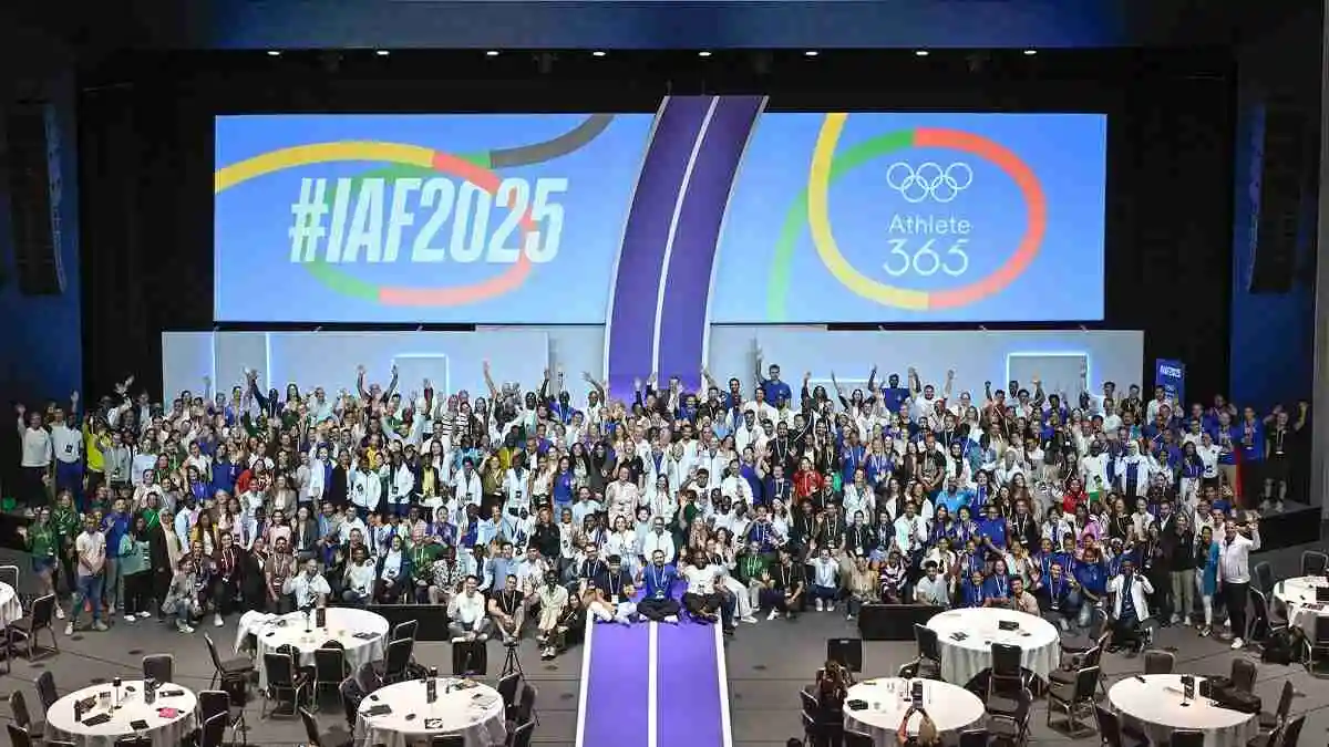 IAF 2025 Uniting the Global Athlete Community for Change and Inspiration, Photo IOC Media IAF 2025 Uniting the Global Athlete Community for Change and Inspiration, Photo IOC Media