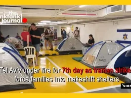 Tel Aviv goes underground as Israelis flee Iranian strikes