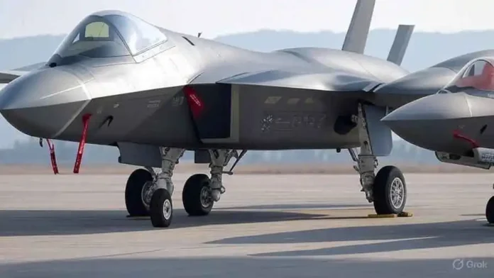 J-35 RCS Smaller Than a Sparrow – A Wake-Up Call for NATO, Photo AI genrated Grok