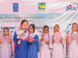 JICA and UN Transform KP Schools A Shield Against Earthquakes and Floods, Photo UNIC