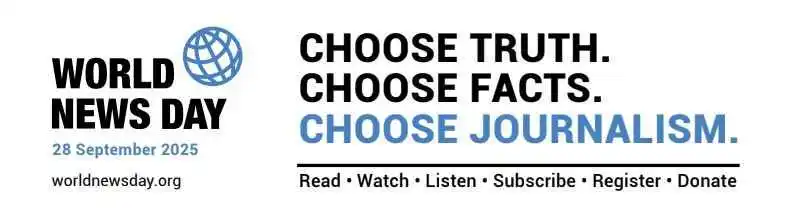 THINK TANK JOURNAL partnership campaign with WAN-IFRA for World News Day 2025