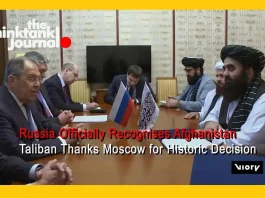 Russia Officially Recognizes Afghanistan, Photo THINK TANK PRODUCTION _ VIORY