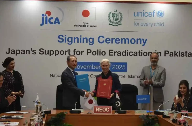 Japan’s $3.5M Lifeline Could End Polio in Pakistan Forever, Photo Japan Embassy Islamabad
