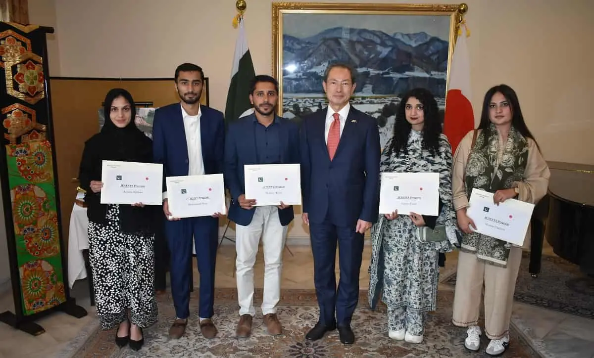 Japan Opens Its Doors to Pakistan’s Brightest Young Minds, Photo Japan Embassy Islamabad Japan Opens Its Doors to Pakistan’s Brightest Young Minds, Photo Japan Embassy Islamabad