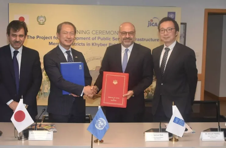 Japan Injects $3.5 Million to Transform Pakistan's Merged Districts, Photo Japan Embassy Islamabad